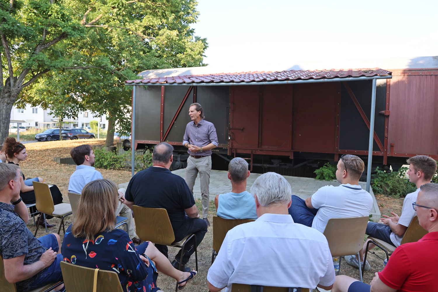 Olav Gutting in Neulu�heim  
Bild: Matthias Busse